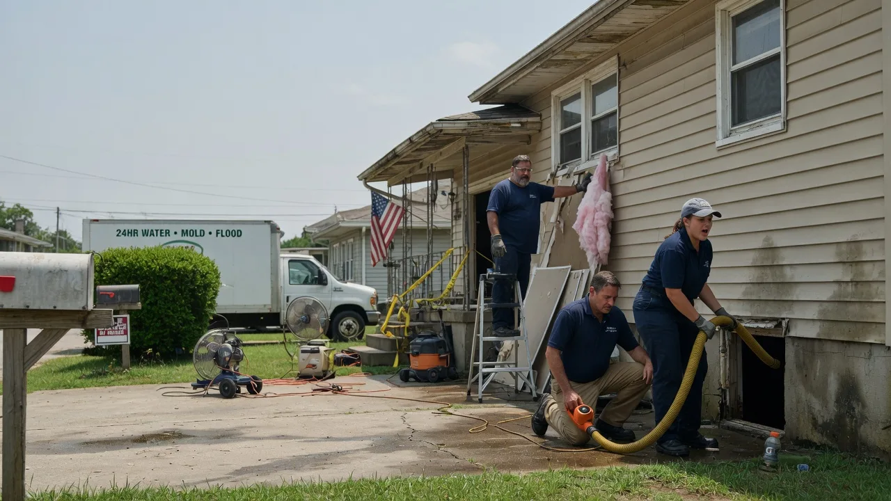 Water Damage Repair in Kinderhook, IL near me
